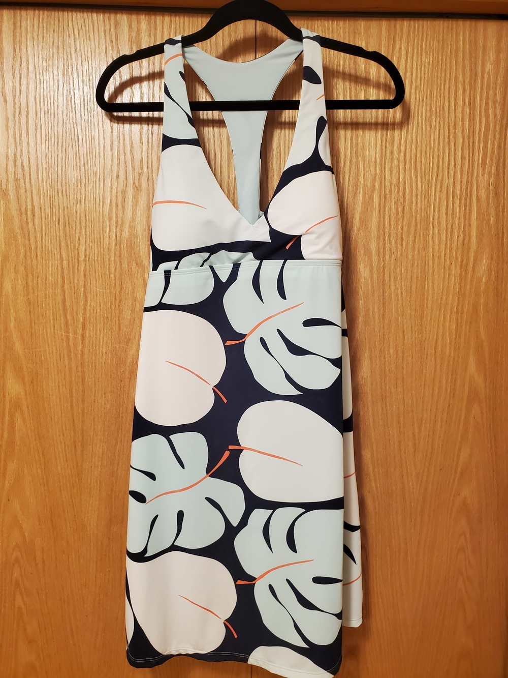 Carve Designs Leaf Print Dress